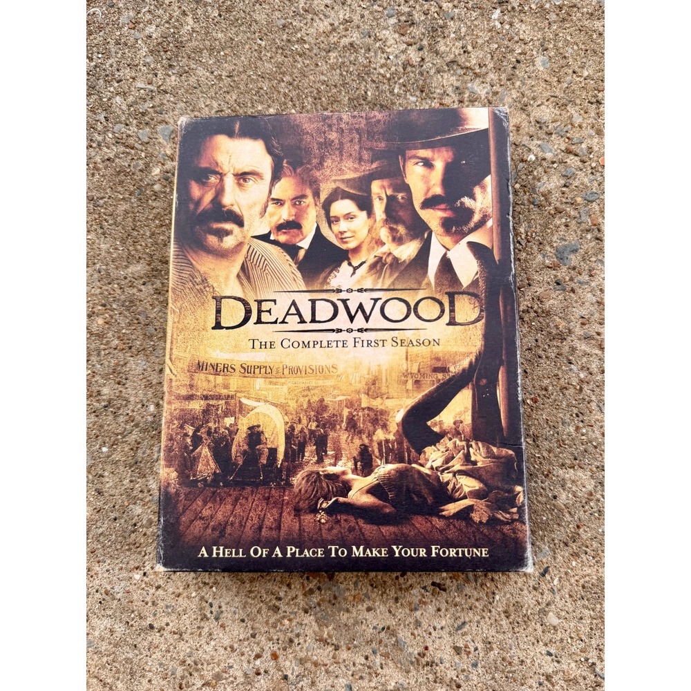 Deadwood The Complete First Season DVD 6-Disc Set HBO Series Western Drama